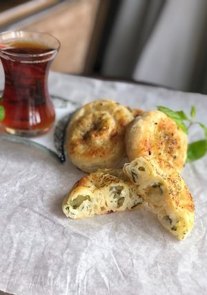 صورة لوصفة برك تركي بالجبنة بثلاث حشوات