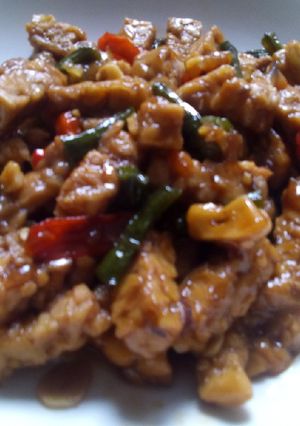Foto resep Oseng tempe kacang panjang
