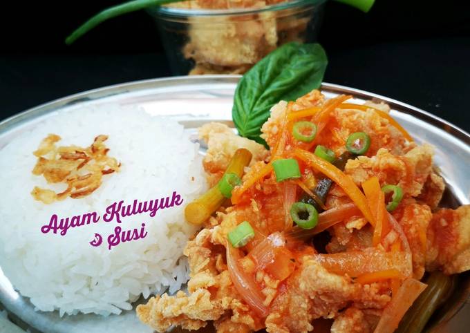 Cara Gampang Menyiapkan Ayam Kuluyuk (Ayam Saus Asam Manis), Bikin Ngiler