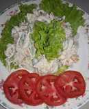 Salpicón de pollo (con mayonesa casera)