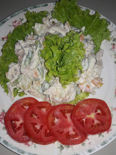 Una foto de Salpicón de pollo (con mayonesa casera)