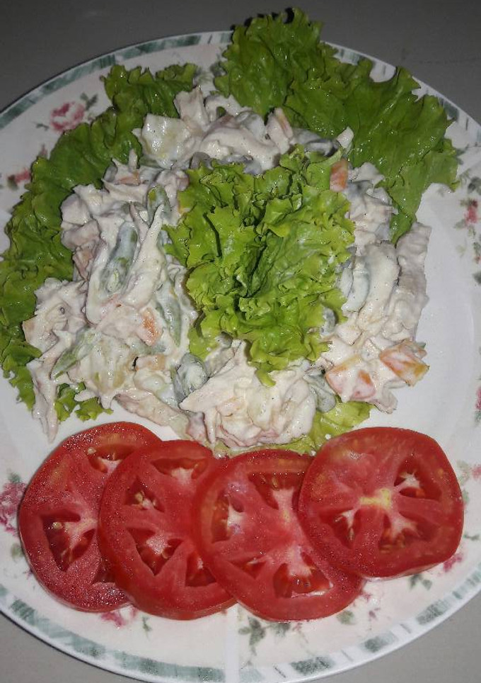 Una foto de Salpicón de pollo (con mayonesa casera)