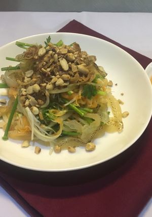 Hình của món Gỏi Sứa Biển.
