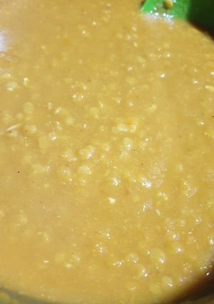 A picture of Lentil Soup with Carrots and Zucchini.