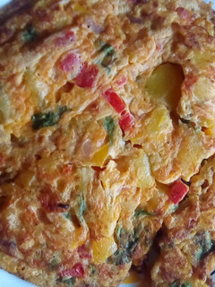 A picture of Potato omelette.