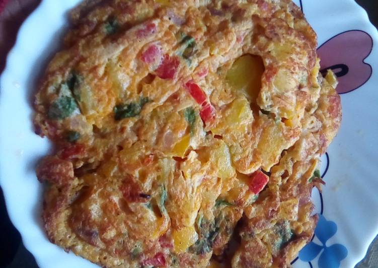 How to Prepare Super Quick Homemade Potato omelette