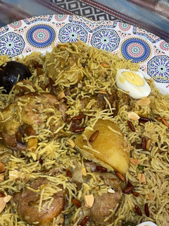 صورة لوصفة مجبوس لحم بقدر الضاغط