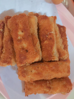 Chicken bread roll ainihin hoton girkin