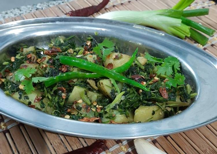 Easiest Way to Make Ultimate Methi Aloo Curry