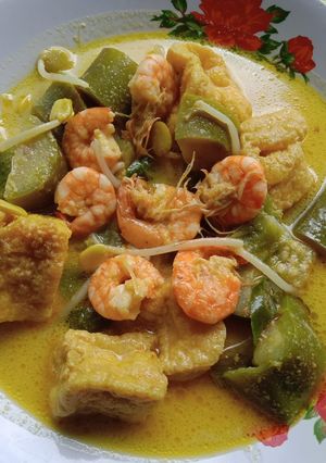 Foto resep Lodeh Terong Tahu Udang