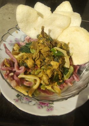 Foto resep Rainbow chiken Noodle