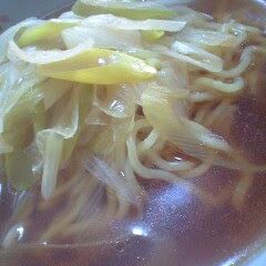 A picture of Instant! Soy Sauce Ramen Soup with Ingredients You Have in Your Kitchen.