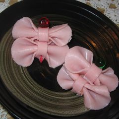 A picture of Double Ham Ribbons For Charaben (Decorative Bentos).