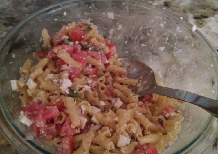 Recipe of Appetizing Tomato Basil Pasta Salad
