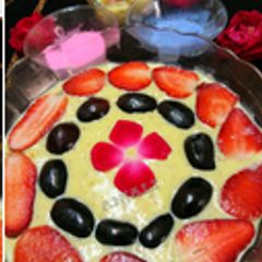 Thandai pudding A picture of Thandai pudding.