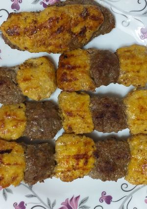 عکسی از دستور کباب نگینی