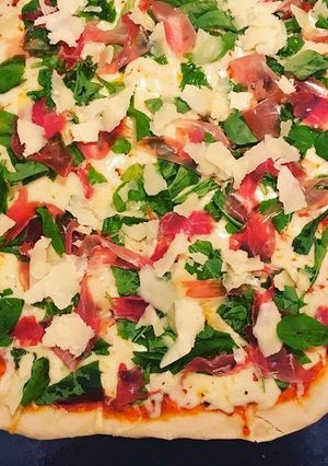 Una foto de Pizza Margarita