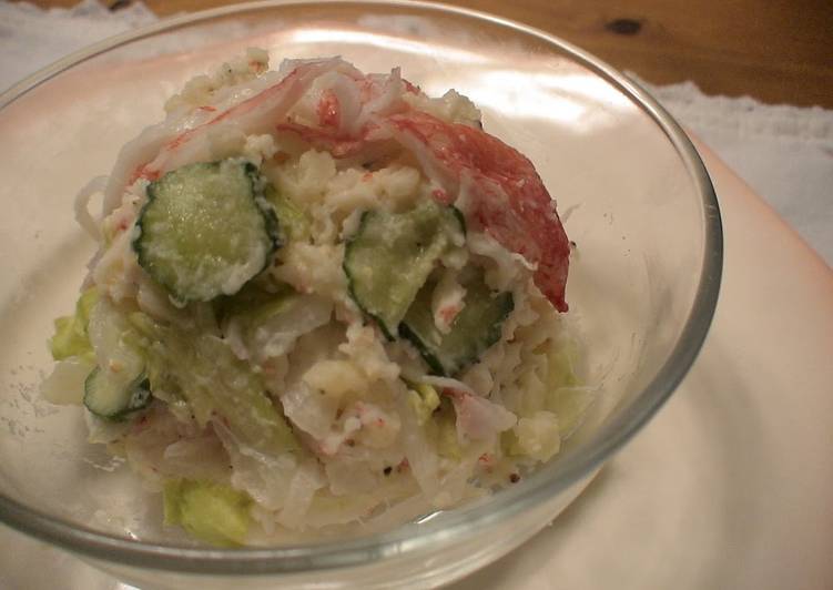 Recipe of Super Quick Homemade Light and Delicious Potato Salad