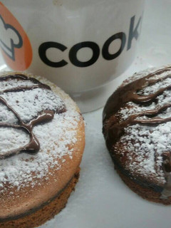 Una foto de Muffins de banana y dulce de leche