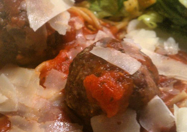 Steps to Cook Perfect Piper's Meatballs