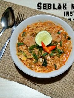 Foto resep Seblak mie instan