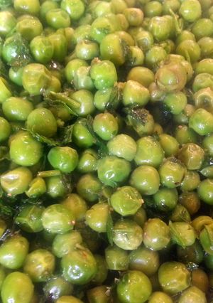 A picture of Irish Minty Peas.