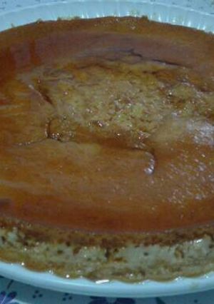 A picture of Coffee Flan 🍮.