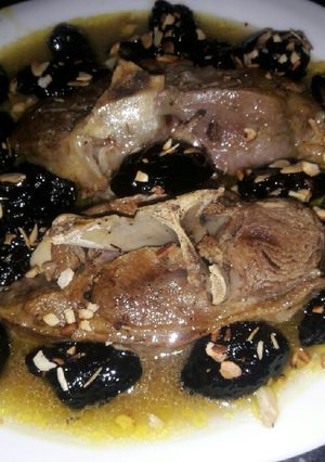 صورة لوصفة طاجين برقوق مالح