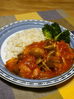 A picture of Our Family's Chicken in Tomato Sauce.