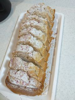 عکسی از دستور کیک هل و گلاب و زعفران😋😋