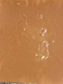 A picture of easy peanut butter fudge.