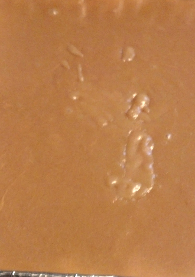 A picture of easy peanut butter fudge.