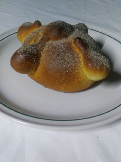 Una foto de Pan de muerto