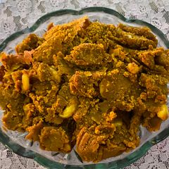 A picture of Chana Dal Halwa.