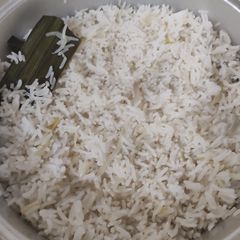A picture of Nasi lemak Rice.