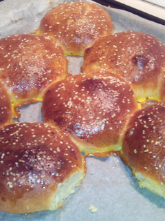 A picture of Hamburger Buns.