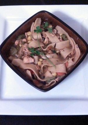 A picture of Italian Herb Chicken and Vegetable Stew.