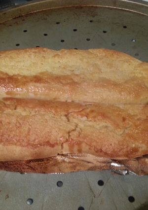 A picture of Banket (Dutch) almond roll.