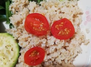 Una foto de Arroz integral