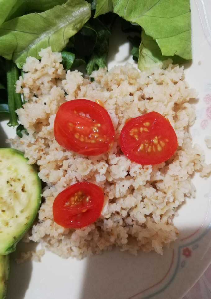 Una foto de Arroz integral