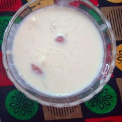 A picture of Rice kheer.