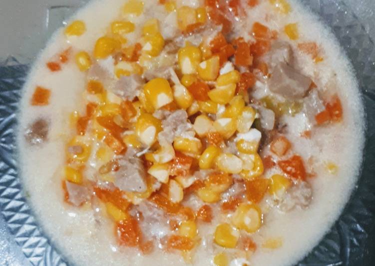 Resep Corn Cheese Soup, Bikin Ngiler