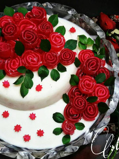 عکسی از دستور ژله رولی