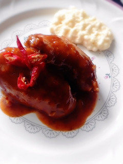 Foto resep Fire Chicken With Cheese Sauce Ala Recheese Super Praktis