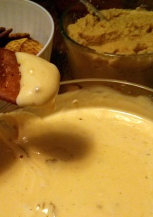A picture of Bacon Onion Cheese Dip.