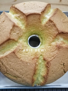 Foto resep Pandan Chiffon Cake (Gluten Free)