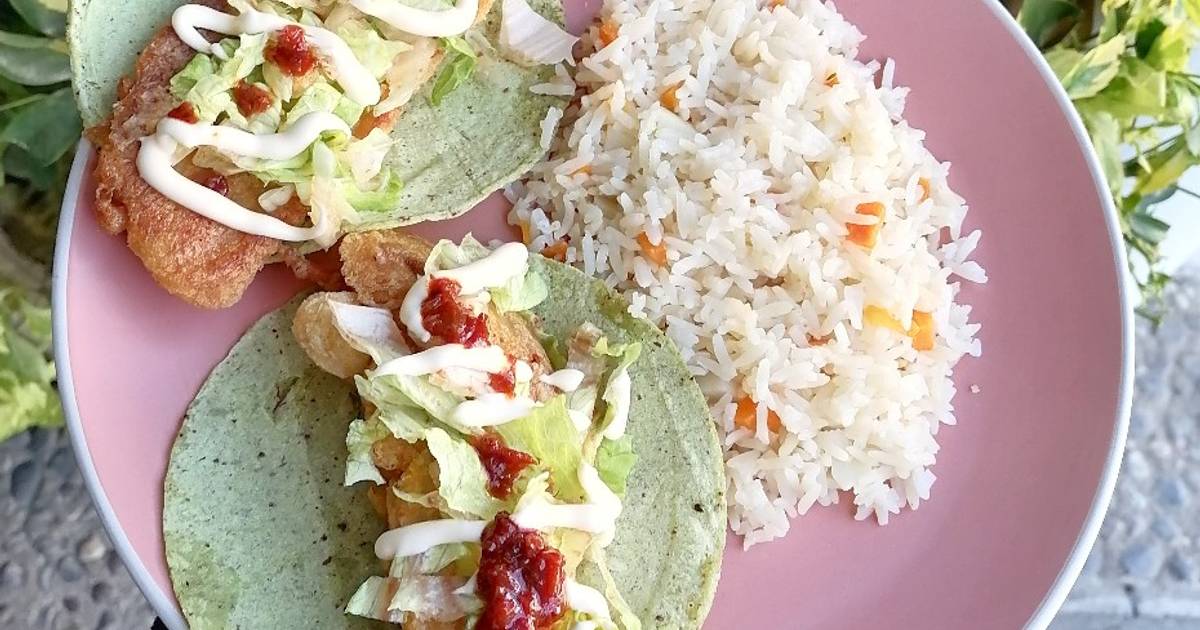Tacos de pescado estilo Ensenada Receta de Regina Hernandez Cookpad