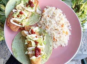 Una foto de Tacos de pescado estilo Ensenada