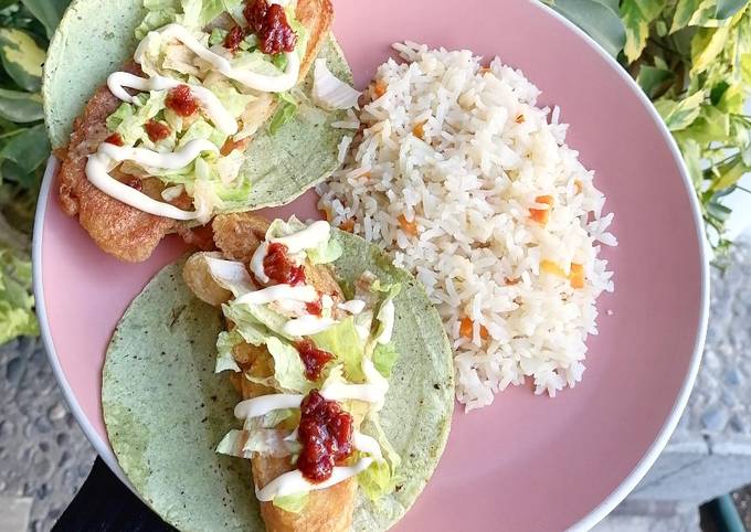Tacos de pescado estilo Ensenada Receta de Regina Hernandez- Cookpad