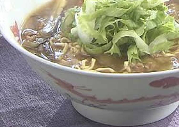 Recipe of Perfect Autumn Eggplant Mapo Ramen